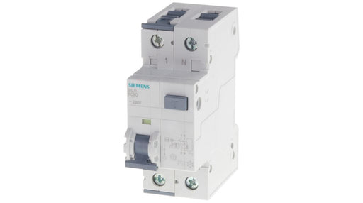 Siemens 5SU13541RC40 40A 1P N 30mA 10KABETAGARD RCBO UN 240VAC 50 60HZ.