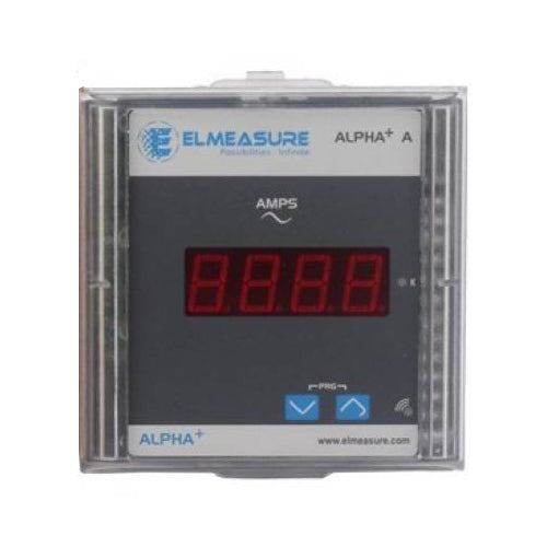 Elmeasure Single Phase Ammeter 4 Digit LED Display ALPHA A CL0.5